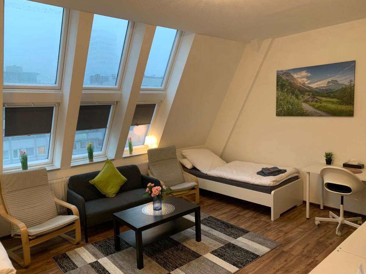Cityapartment Platinum-Zentrum Mit Parkplatz Bielefeld Esterno foto